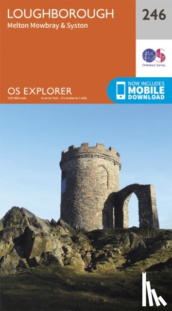 Ordnance Survey - Loughborough, Melton Mowbray and Syston