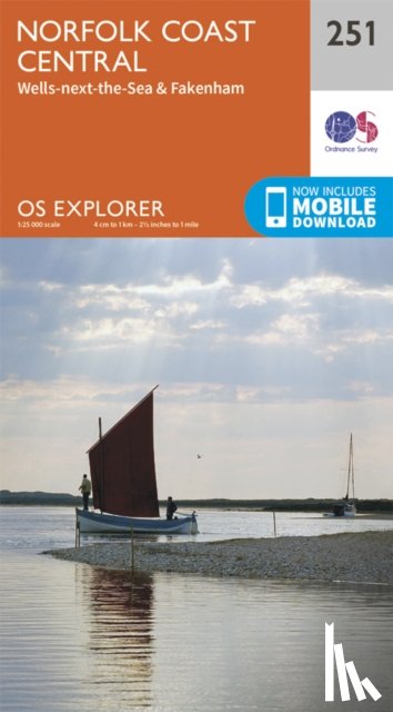 Ordnance Survey - Norfolk Coast Central