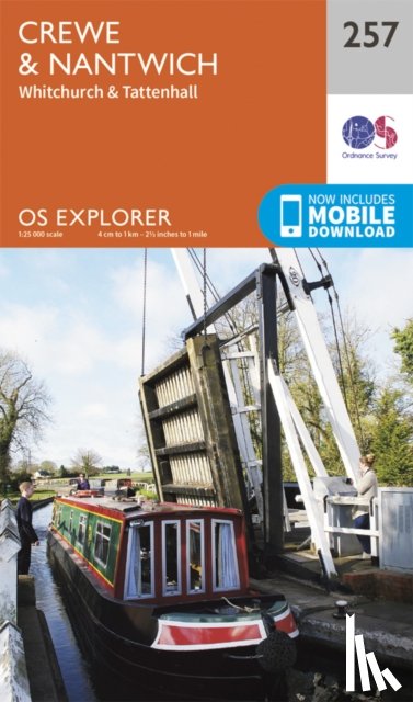 Ordnance Survey - Crewe and Nantwich, Whitchurch and Tattenhall