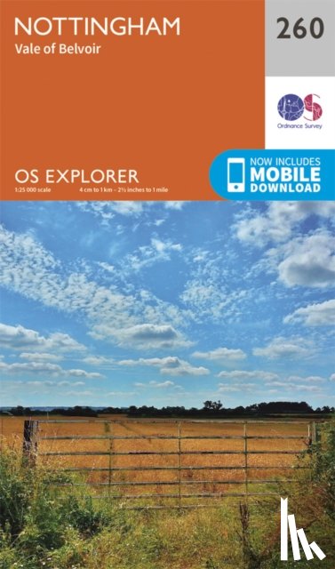 Ordnance Survey - Nottingham, Vale of Belvoir