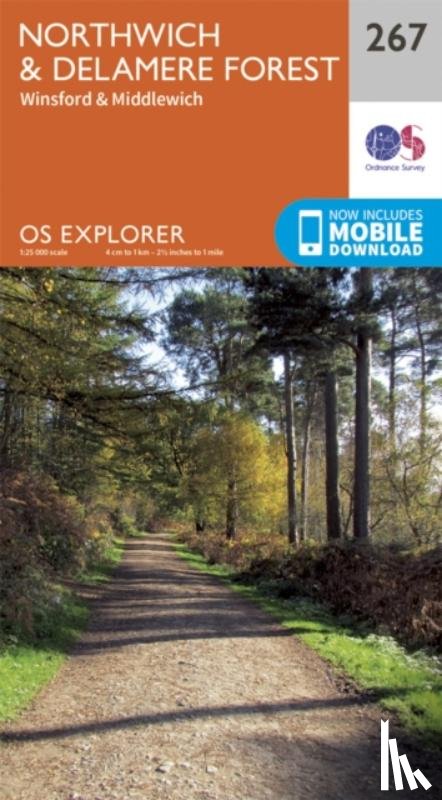 Ordnance Survey - Northwich and Delamere Forest