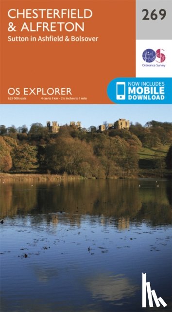 Ordnance Survey - Chesterfield and Alfreton