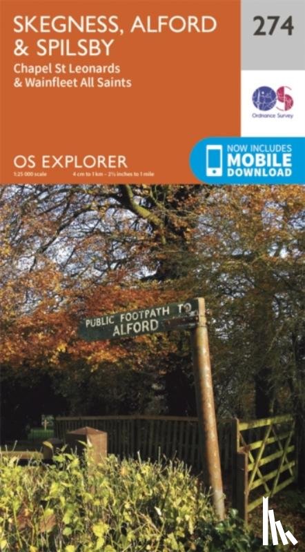 Ordnance Survey - Skegness, Alford and Spilsby