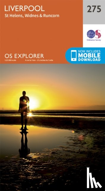 Ordnance Survey - Liverpool, St Helens - Widnes and Runcorn