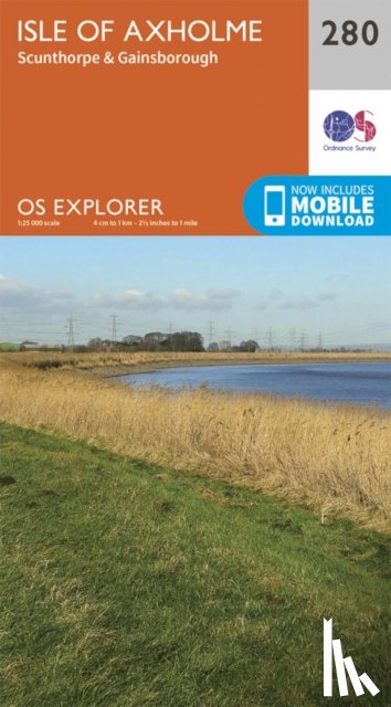 Ordnance Survey - Isle of Axholme, Scunthorpe and Gainsborough