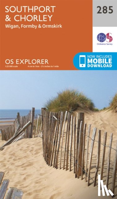 Ordnance Survey - Southport and Chorley