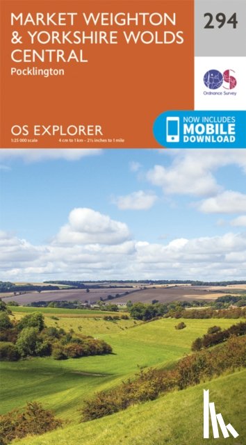 Ordnance Survey - Market Weighton and Yorkshire Wolds Central