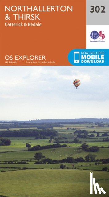 Ordnance Survey - Northallerton and Thirsk - Catterick and Bedale