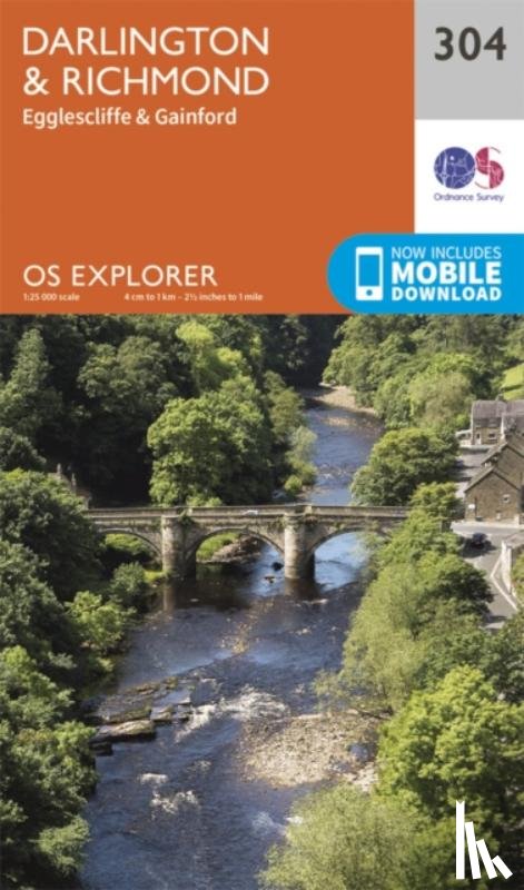 Ordnance Survey - Darlington and Richmond