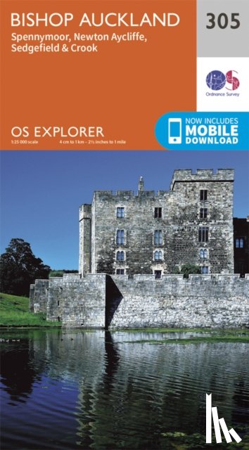 Ordnance Survey - Bishop Auckland - Spennymoor and Newtown