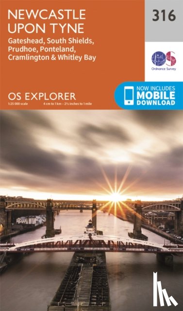 Ordnance Survey - Newcastle Upon Tyne