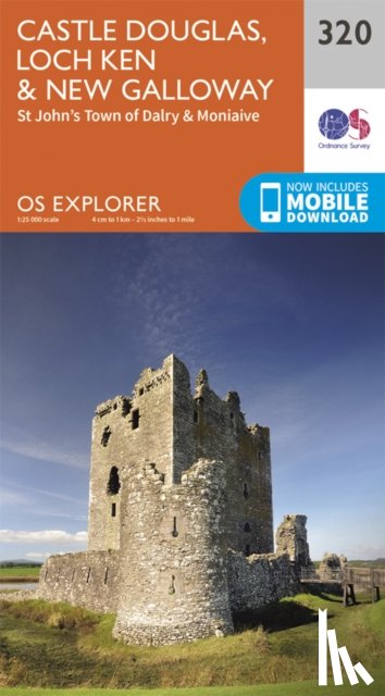 Ordnance Survey - Castle Douglas, Loch Ken and New Galloway