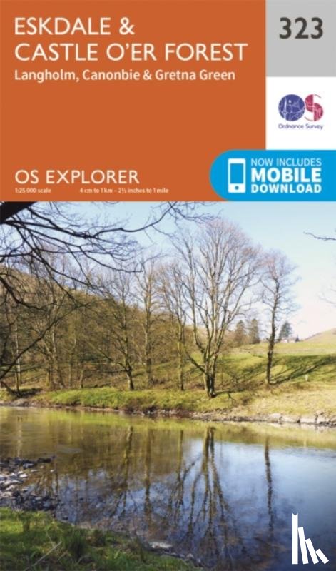 Ordnance Survey - Eskdale and Castle O'er Forest
