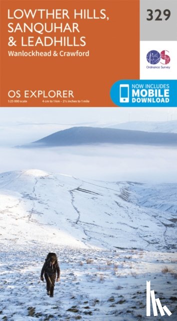 Ordnance Survey - Lowther Hills, Sanquhar and Leadhills