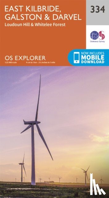 Ordnance Survey - East Kilbride, Galston and Darvel