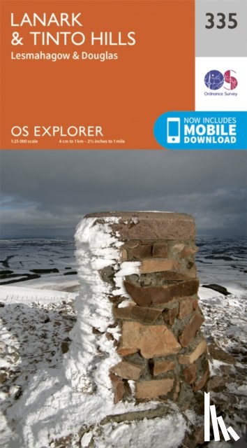 Ordnance Survey - Lanark and Tinto Hills