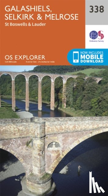 Ordnance Survey - Galashiels, Selkirk and Melrose