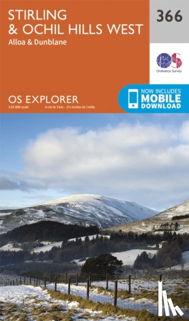 Ordnance Survey - Stirling and Ochil Hills West