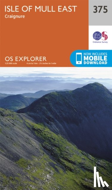 Ordnance Survey - Isle of Mull East