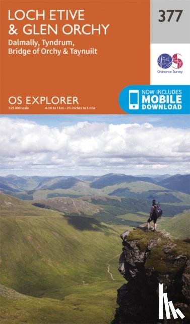 Ordnance Survey - Loch Etive and Glen Orchy