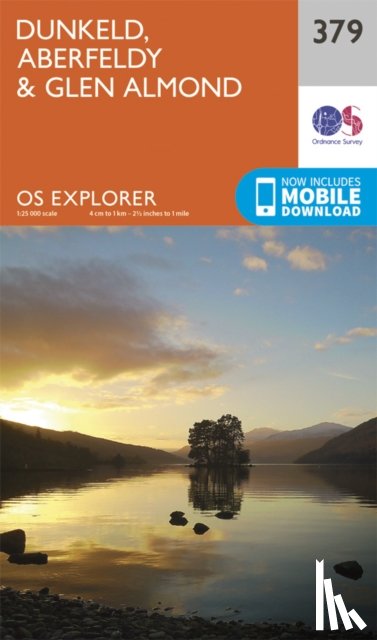 Ordnance Survey - Dunkeld, Aberfeldy and Glen Almond