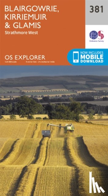 Ordnance Survey - Blairgowrie, Kirriemuir and Glamis