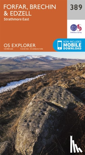 Ordnance Survey - Forfar, Brechin and Edzell
