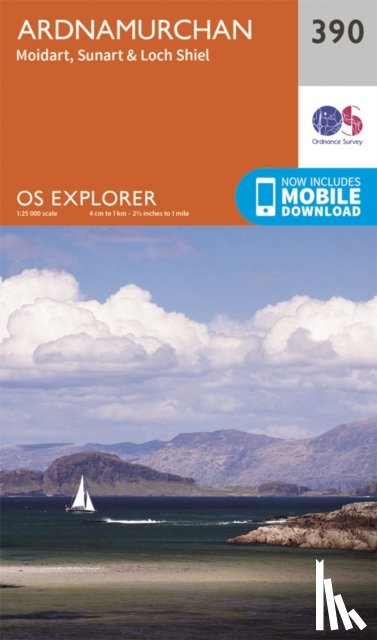 Ordnance Survey - Ardnamurchan, Moidart, Sunart and Loch Shiel