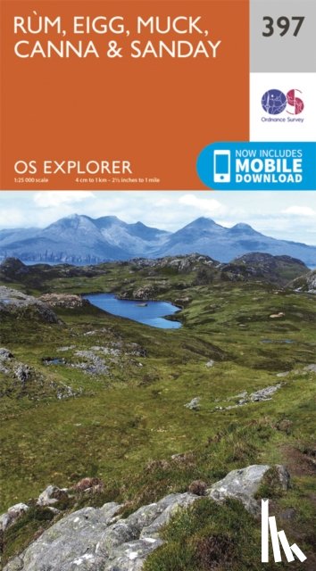 Ordnance Survey - Rum, Eigg, Muck, Canna and Sanday