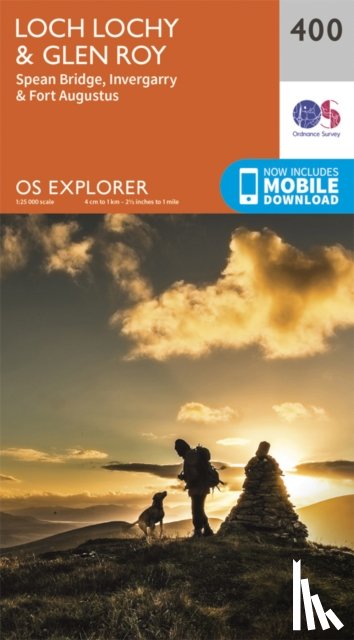 Ordnance Survey - Loch Lochy and Glen Roy - Spean Bridge, Invergarry and Fort Augustus