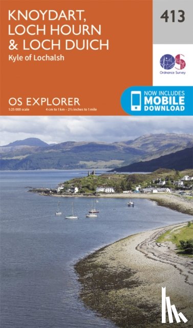 Ordnance Survey - Knoydart, Loch Hourn and Loch Duich