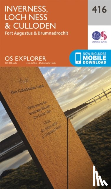 Ordnance Survey - Inverness, Loch Ness and Culloden