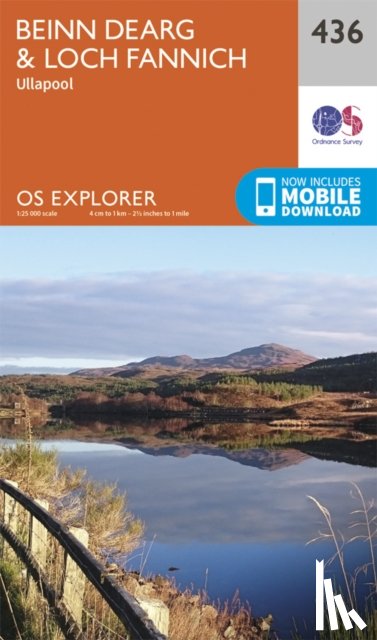 Ordnance Survey - Beinn Dearg and Loch Fannich