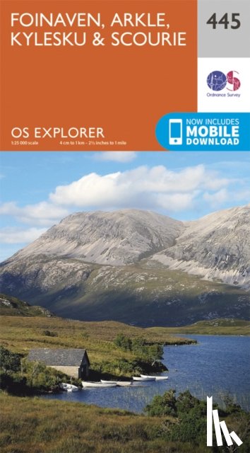 Ordnance Survey - Foinaven, Arkle, Kylesku and Scourie