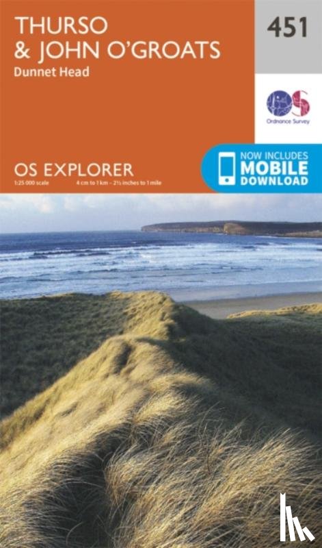 Ordnance Survey - Thurso and John O'Groats