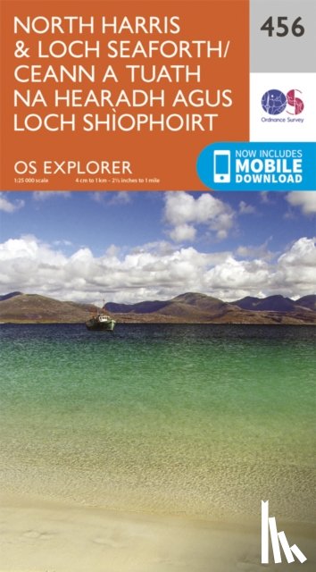 Ordnance Survey - North Harris and Loch Seaforth/Ceann a Tuath Na Hearadh Agus Loch Shiphoirt