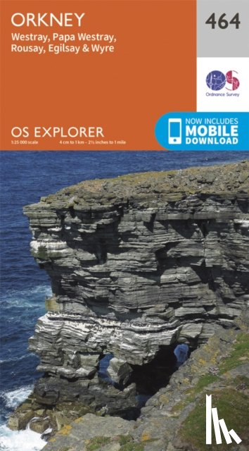 Ordnance Survey - Orkney - Westray, Papa Westray, Rousay, Egilsay and Wyre