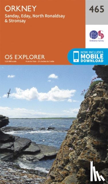 Ordnance Survey - Orkney - Sanday, Eday, North Ronaldsay and Stronsay