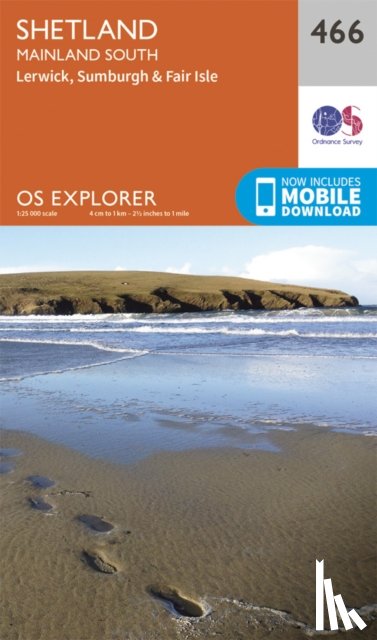 Ordnance Survey - Shetland - Mainland South
