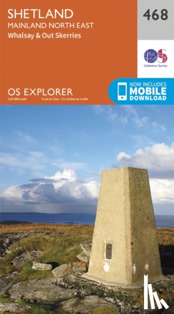 Ordnance Survey - Shetland - Mainland North East