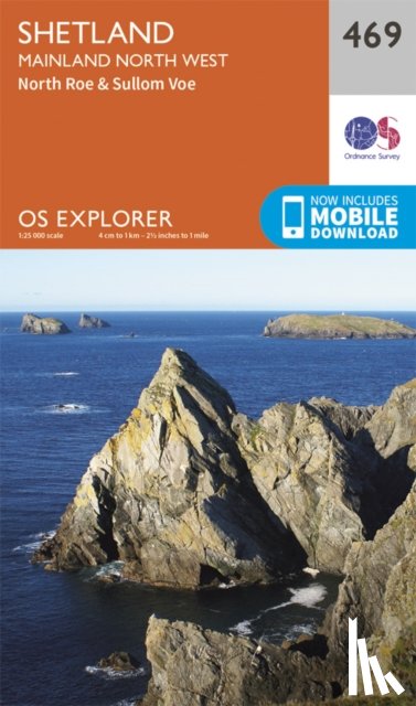 Ordnance Survey - Shetland - Mainland North West