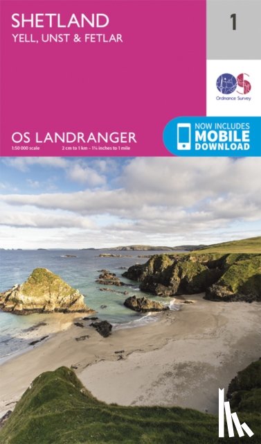 Ordnance Survey - Shetland - Yell, Unst and Fetlar