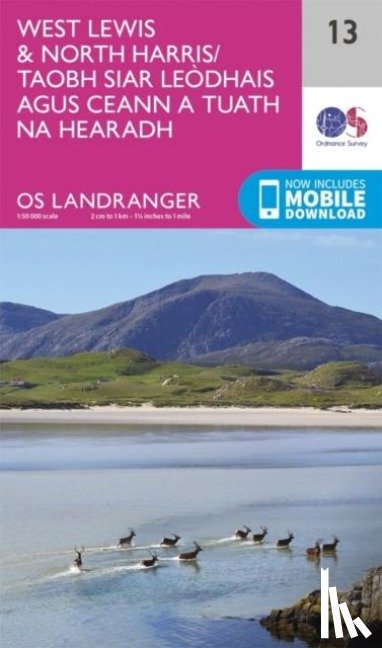 Ordnance Survey - West Lewis & North Harris