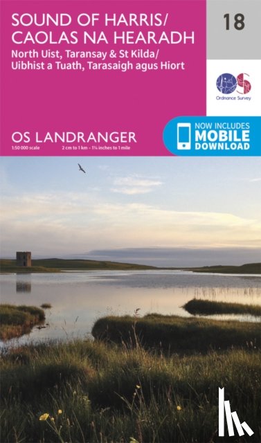 Ordnance Survey - Sound of Harris, North Uist, Taransay & St Kilda