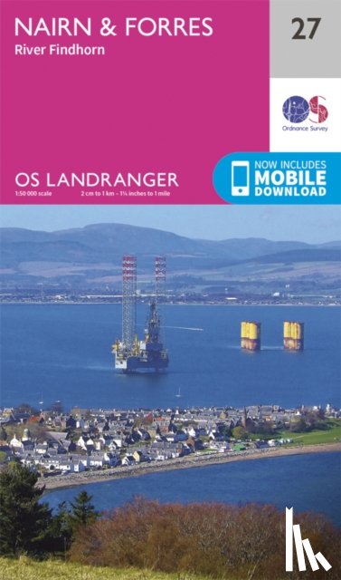 Ordnance Survey - Nairn & Forres, River Findhorn