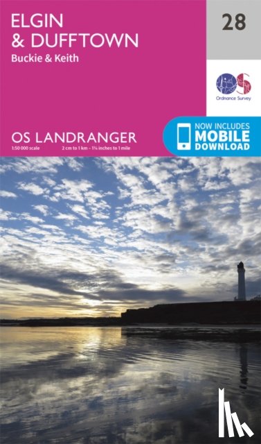 Ordnance Survey - Elgin, Dufftown, Buckie & Keith