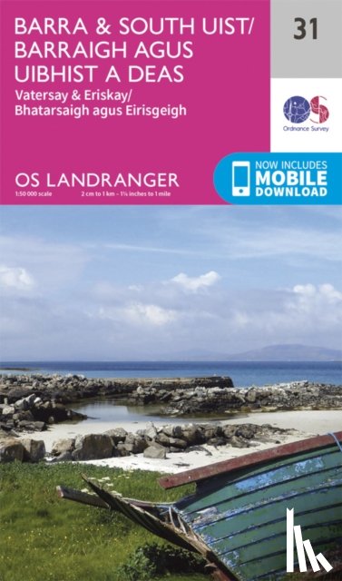 Ordnance Survey - Barra & South Uist, Vatersay & Eriskay
