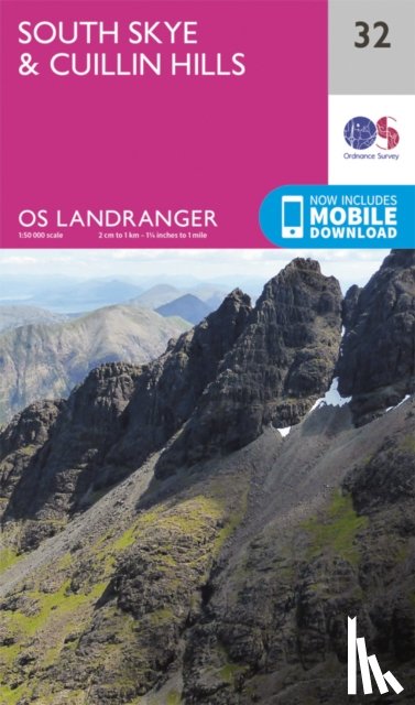 Ordnance Survey - South Skye & Cuillin Hills