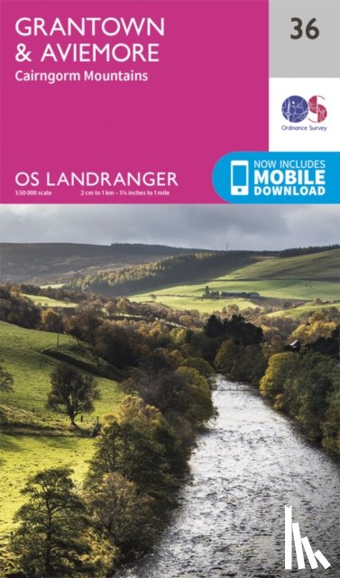Ordnance Survey - Grantown, Aviemore & Cairngorm Mountains