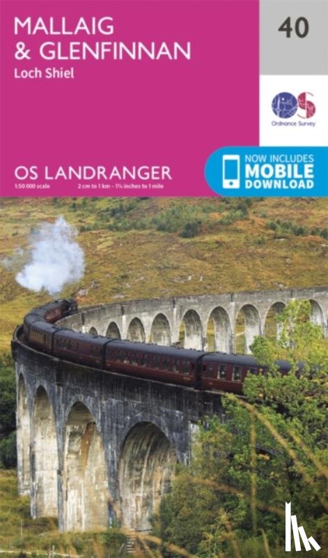 Ordnance Survey - Mallaig & Glenfinnan, Loch Shiel